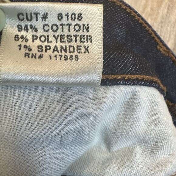 J Brand Jeans Denim Heritage Curvy Fit Cigarette Leg Blue Size 30 Casual - Picture 4 of 9